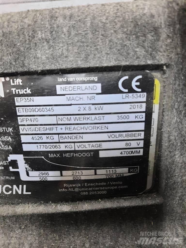 CAT EP35N Elektrische heftrucks