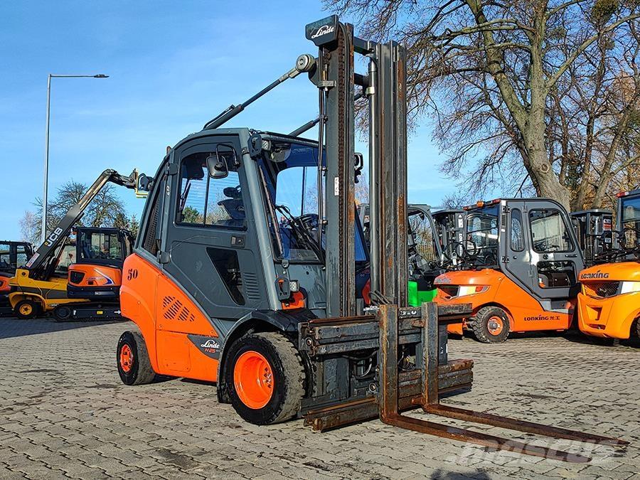 Linde H25T-02/600 LPG heftrucks