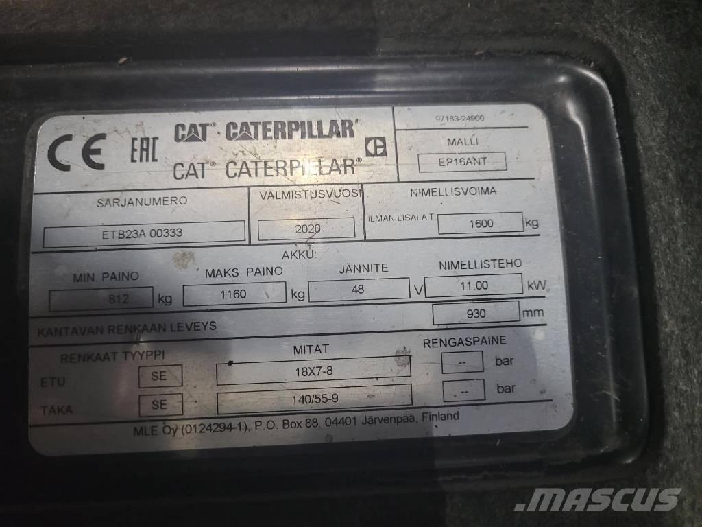 CAT EP 16 ANT Elektrische heftrucks