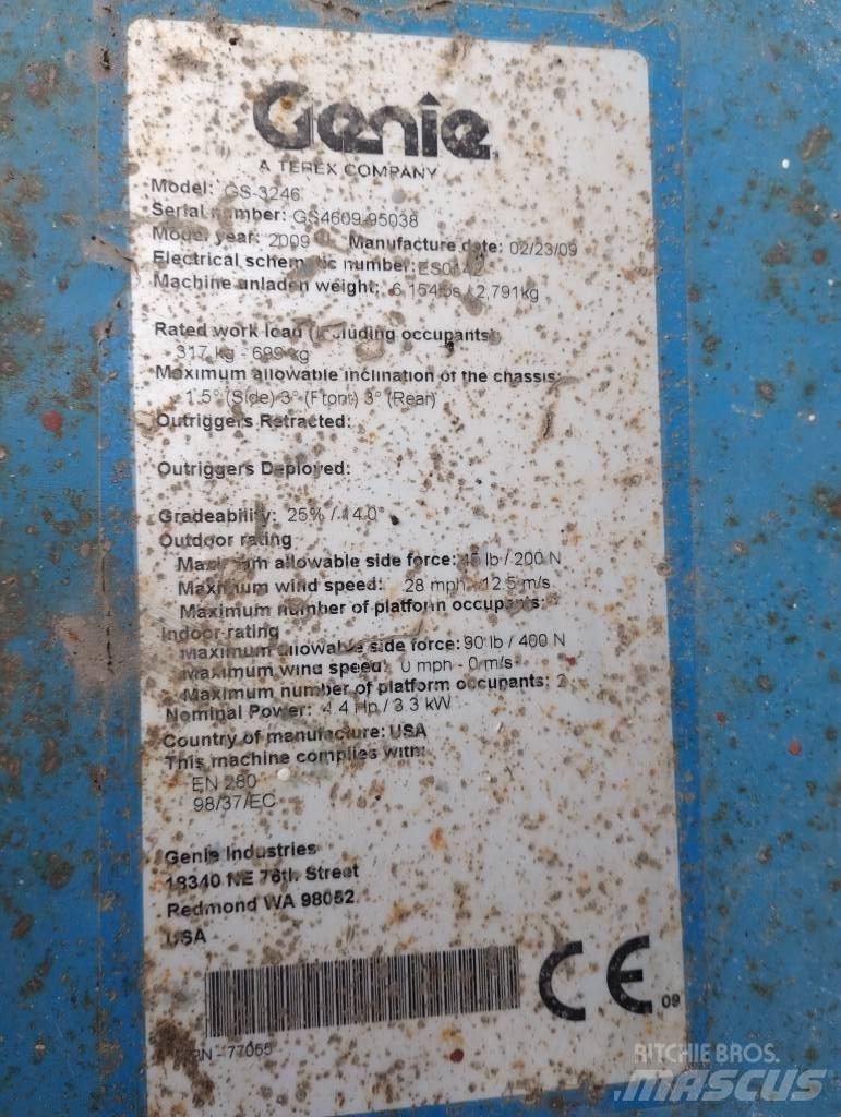 Genie GS 3246 Scheren-Arbeitsbühnen