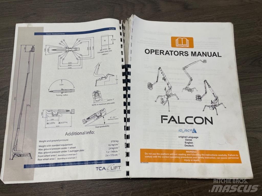 Falcon Spider FS 290 Teleskopbühnen