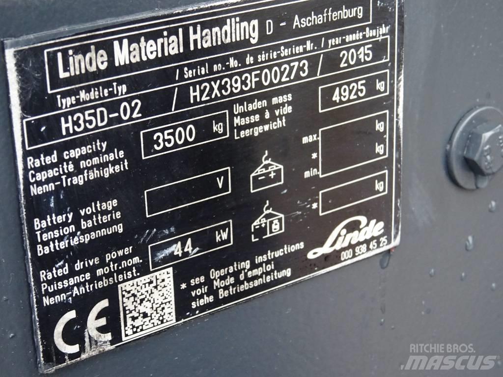 Linde H35D-02 Diesel heftrucks