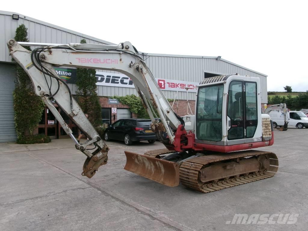 Takeuchi TB 175 Midibagger  7t - 12t