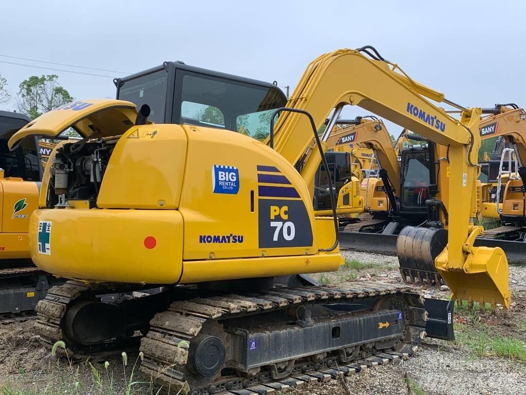 Komatsu PC 70 Midibagger  7t - 12t