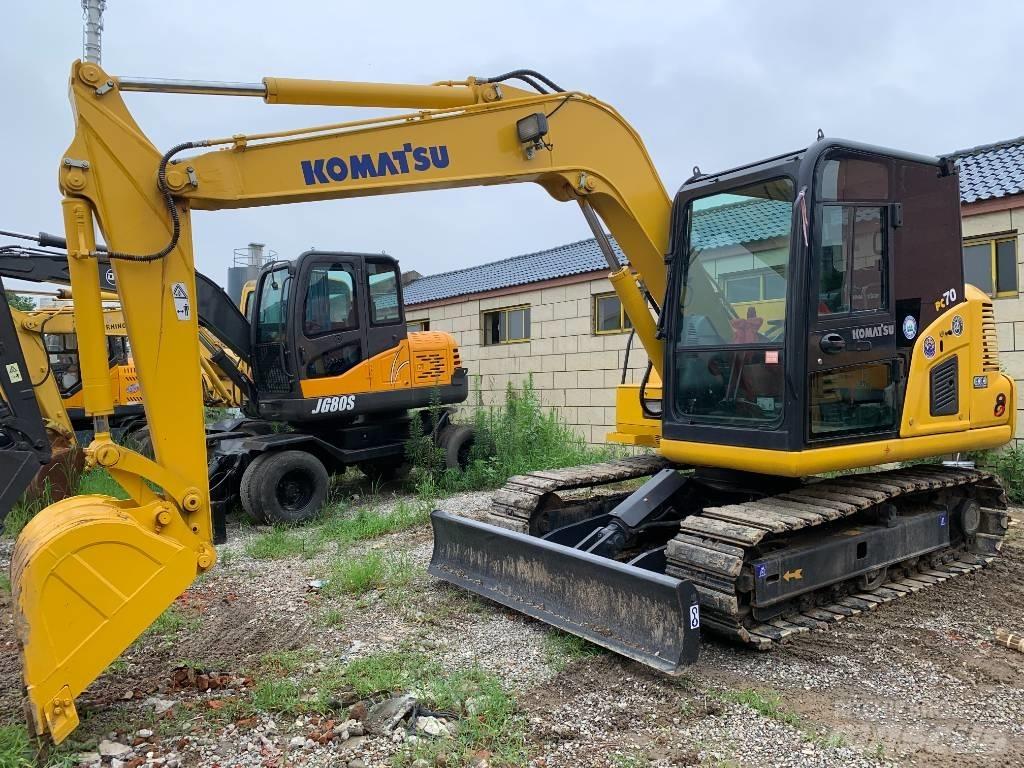 Komatsu PC 70 Midibagger  7t - 12t