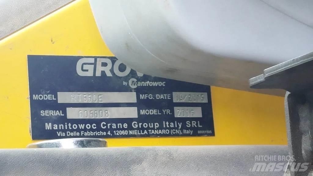 Grove RT 550E Ruwterrein kranen