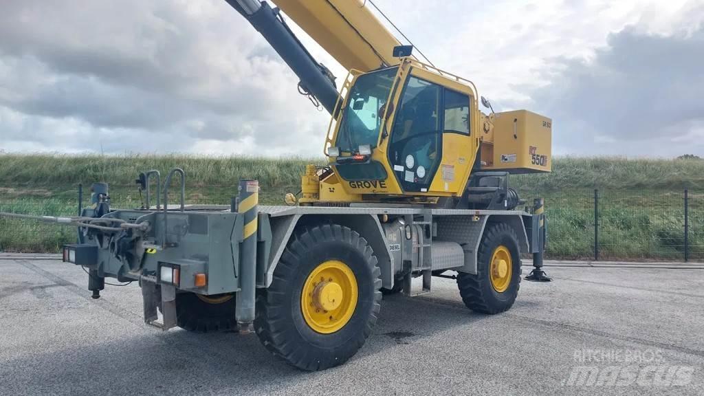 Grove RT 550E Ruwterrein kranen