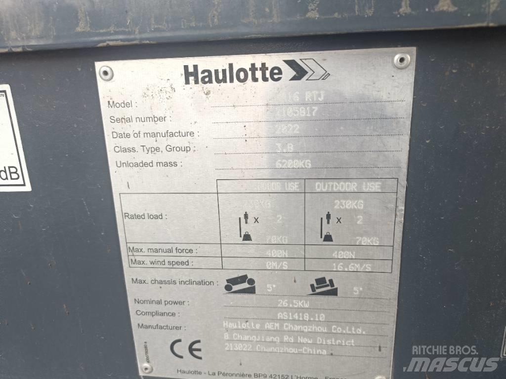 Haulotte HA16RTJ Gelenkteleskoparbeitsbühnen
