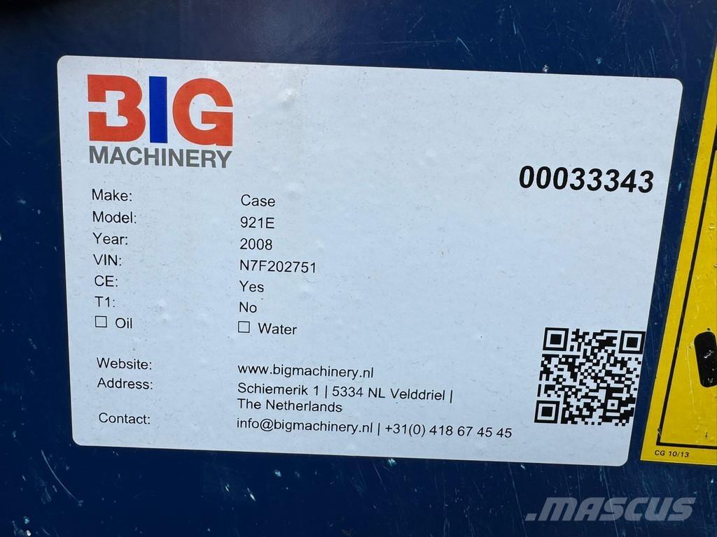 CASE 921E Radlader