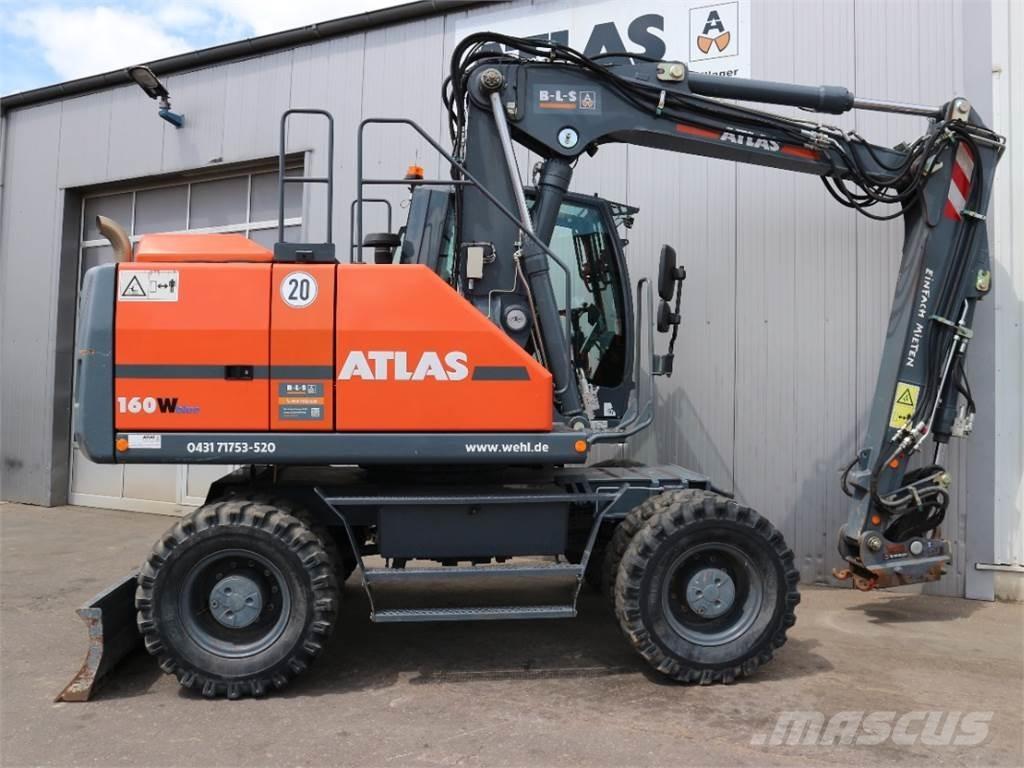 Atlas 160W-BLUE Mobilbagger