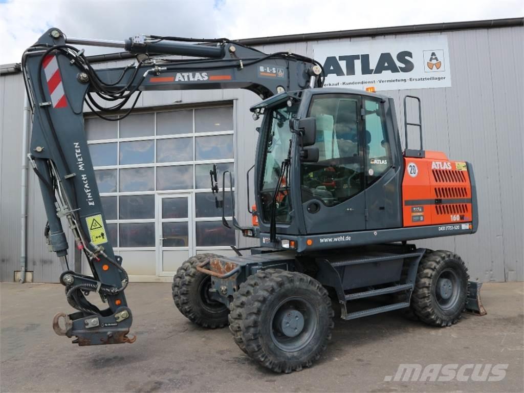 Atlas 160W-BLUE Mobilbagger