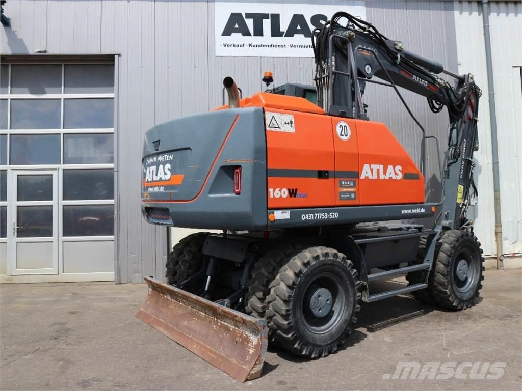 Atlas 160W-BLUE Mobilbagger