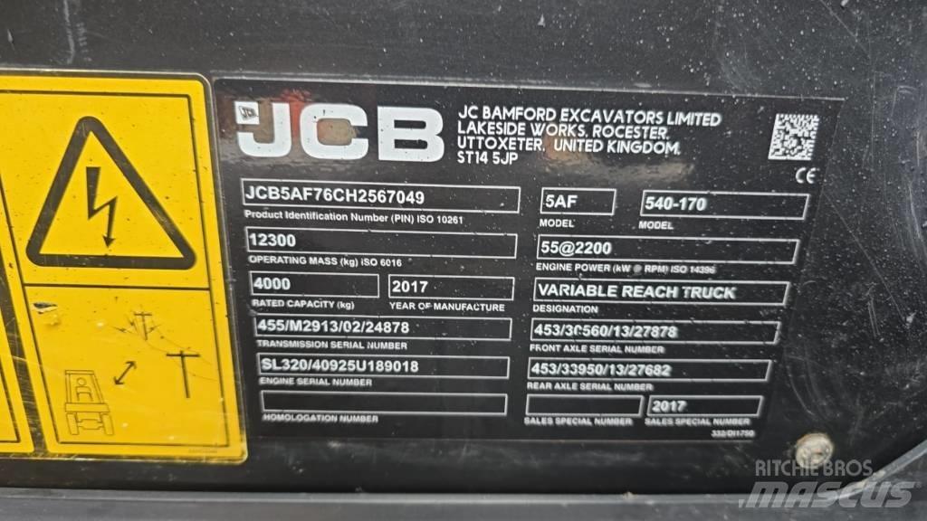 JCB 540-170 Teleskoplader