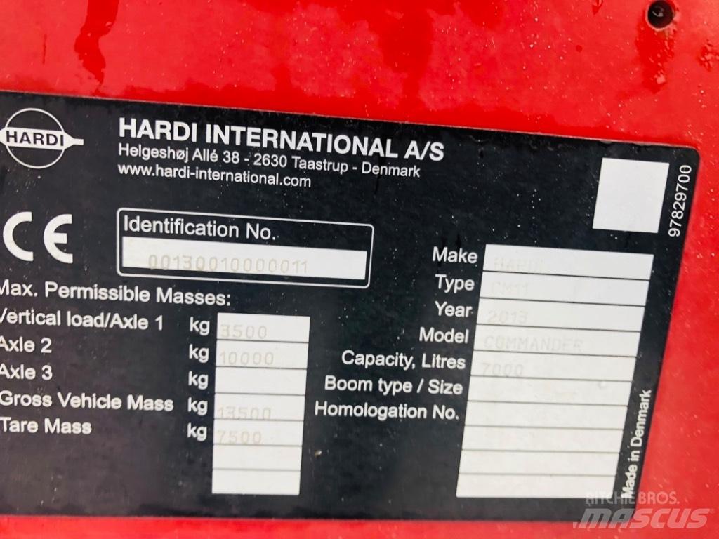 Hardi Commander 7000 Anhängespritzen