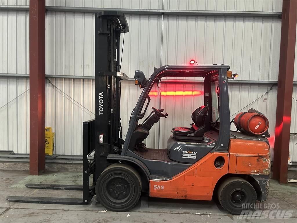 Toyota 02-8FGJF35 LPG heftrucks