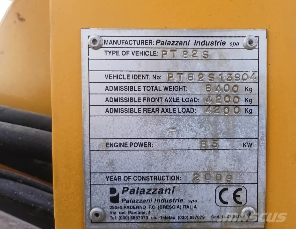 Palazzani PT82 Teleskop-Radlader