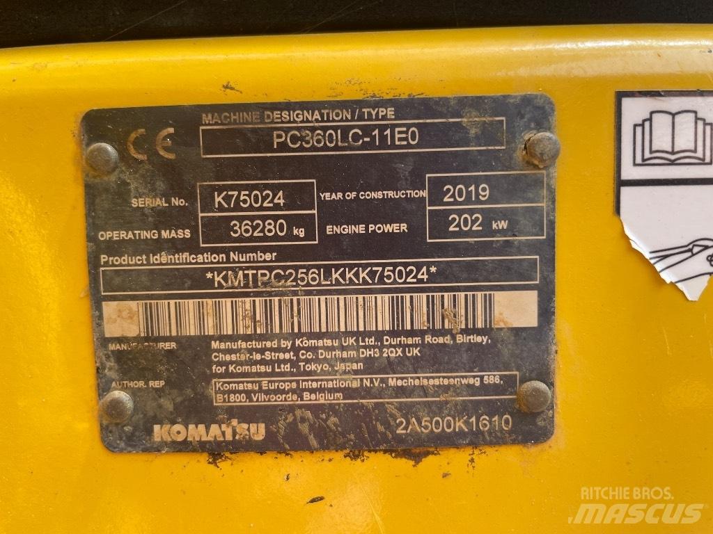 Komatsu PC 360 LC-11 Raupenbagger