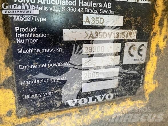 Volvo A35D Dumper - Knickgelenk