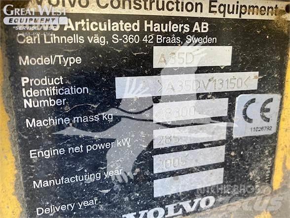 Volvo A35D Dumper - Knickgelenk