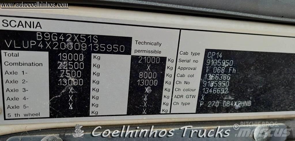Scania P270 Wechselfahrgestell
