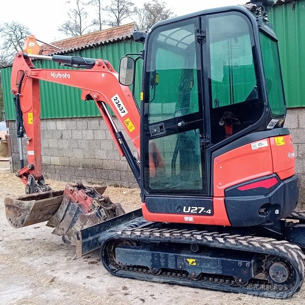 Kubota U 27-4 Minibagger < 7t