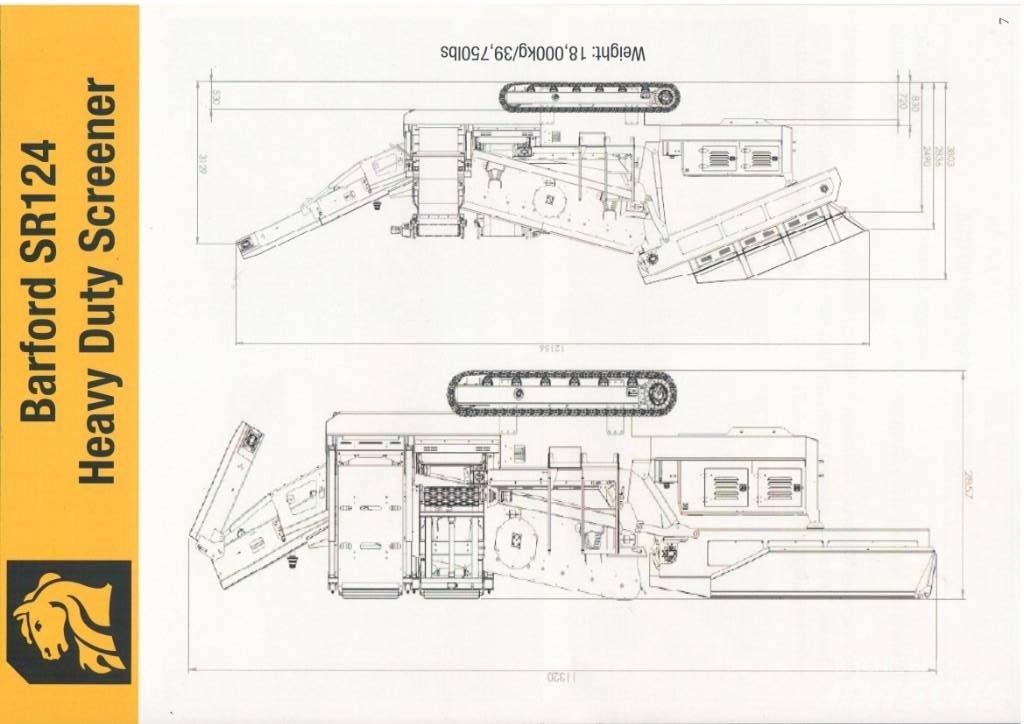 Barford SR124 Sieb- und Brechanlagen