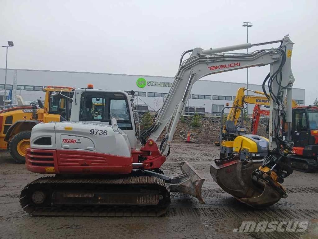Takeuchi TB 290 Midibagger  7t - 12t