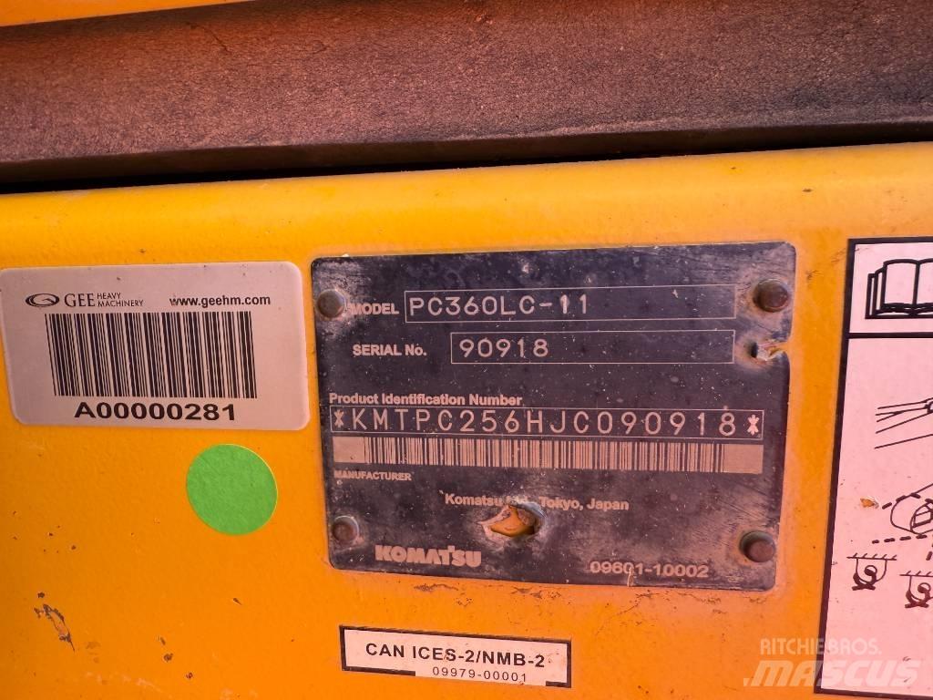 Komatsu PC360LC-11 Raupenbagger