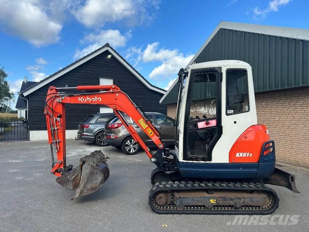 Kubota KX61-3 Minibagger < 7t