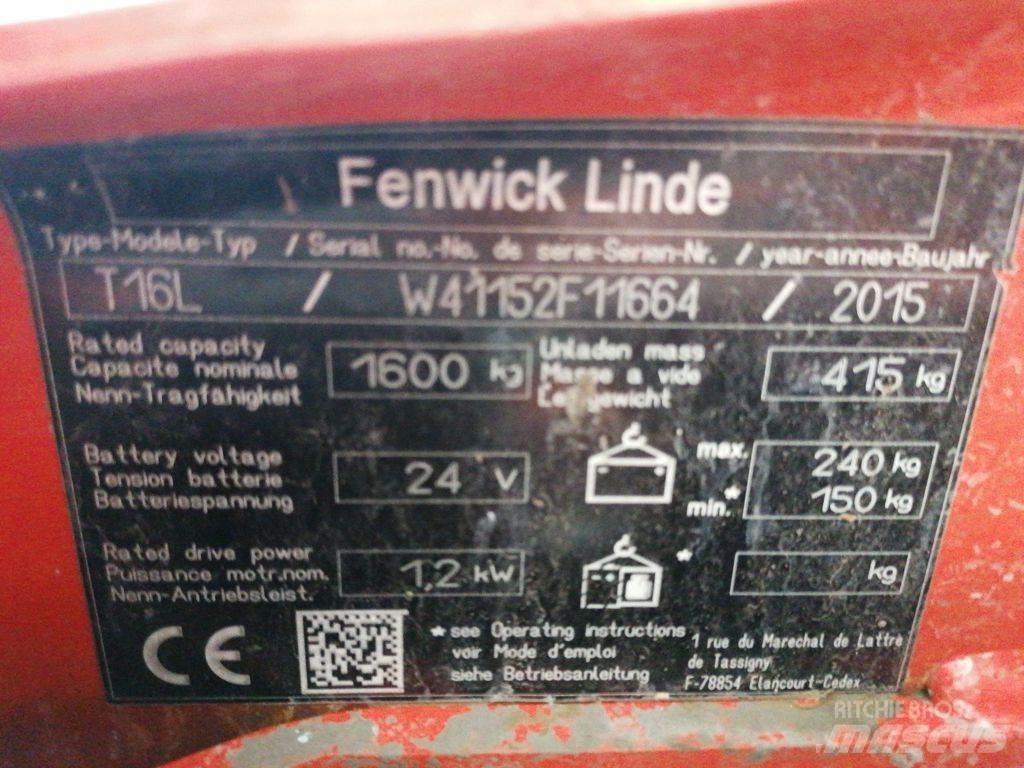 Linde T16L Handhubwagen