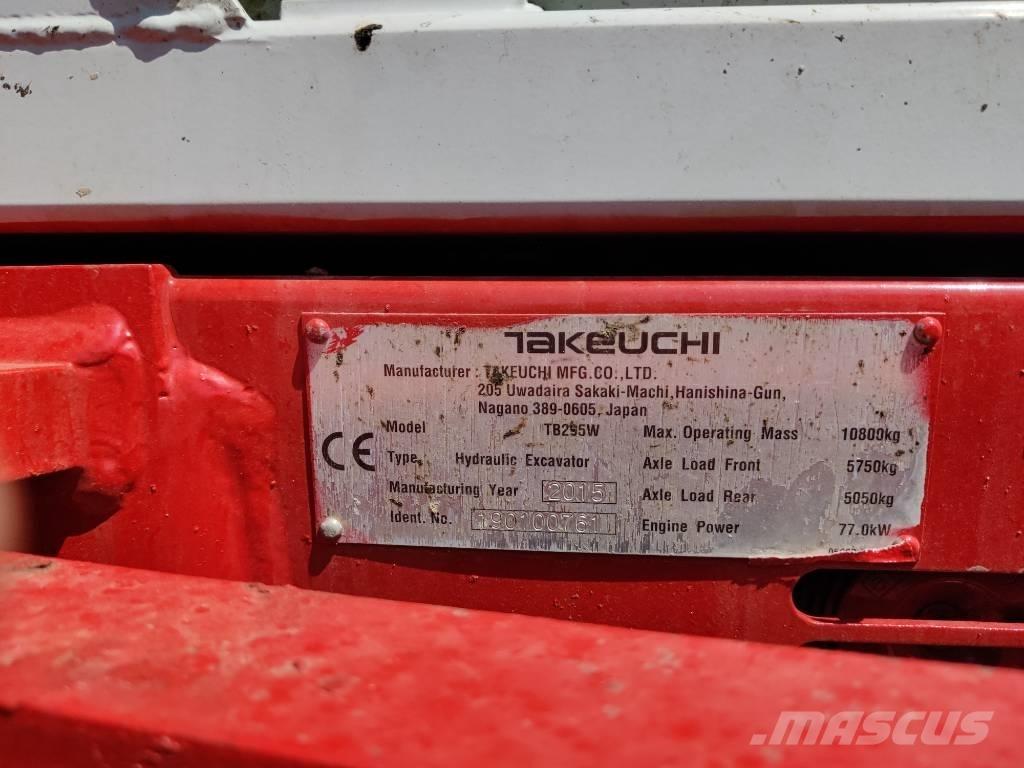 Takeuchi TB 295 W Mobilbagger