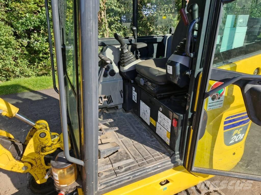 Komatsu PC 20 R-5 Minibagger < 7t