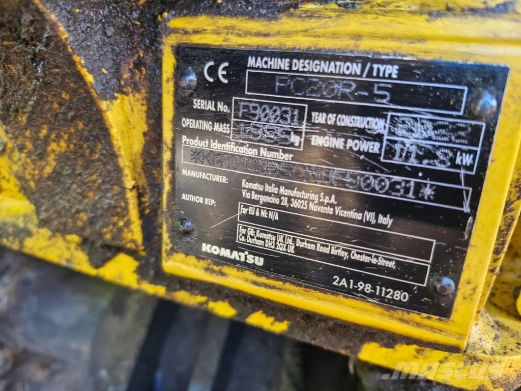 Komatsu PC 20 R-5 Minibagger < 7t