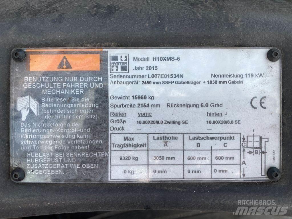 Hyster H10XM-6 Diesel heftrucks
