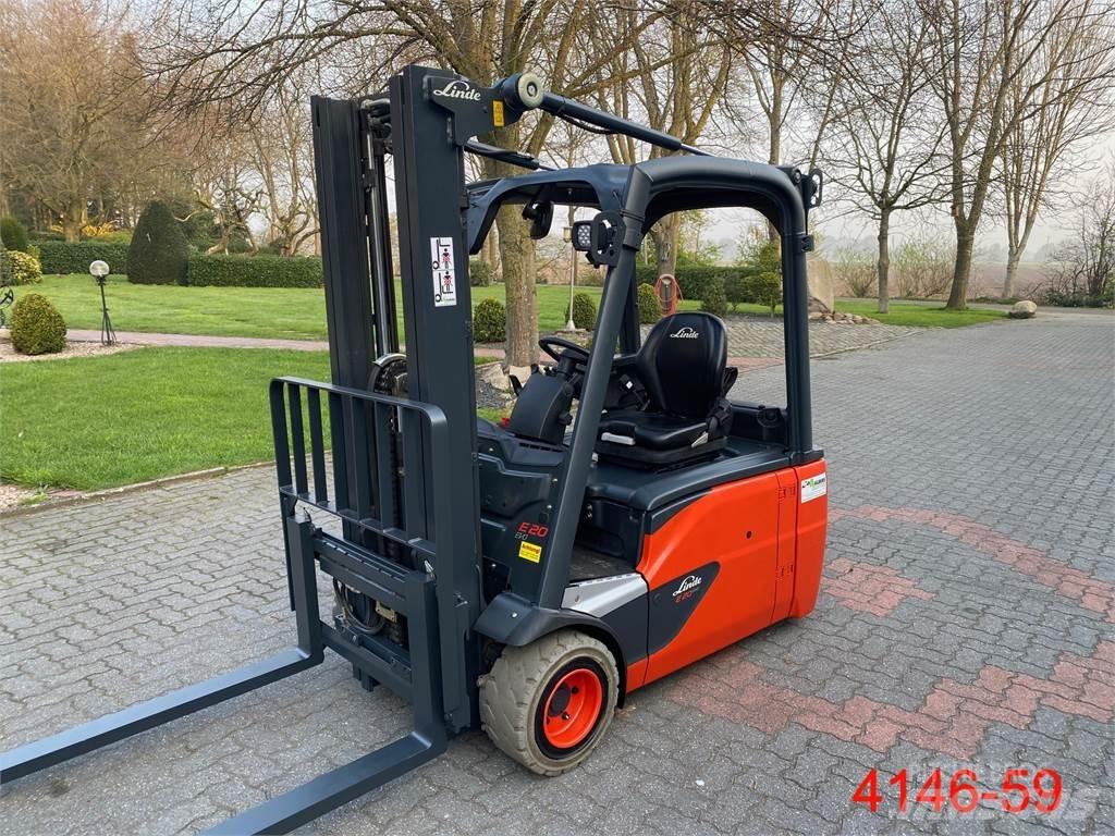 Linde E 20 L 02 Elektrische heftrucks