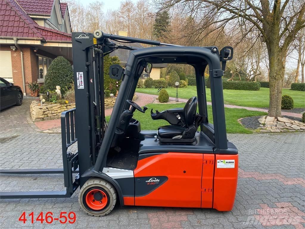 Linde E 20 L 02 Elektrische heftrucks