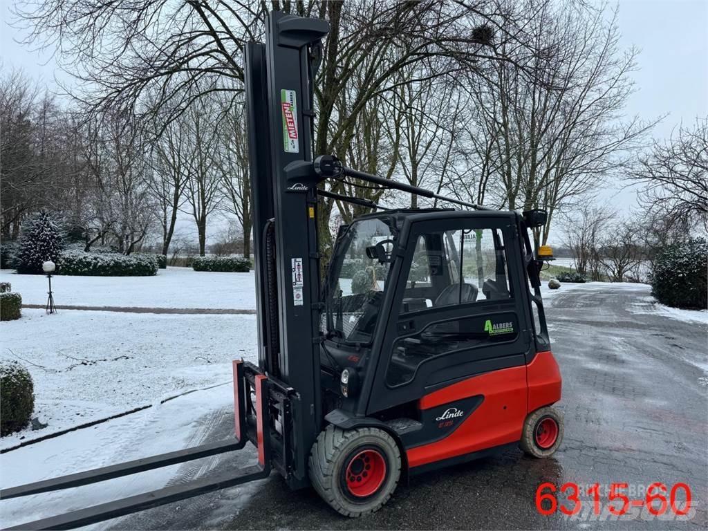 Linde E 35 L 01 Elektrische heftrucks
