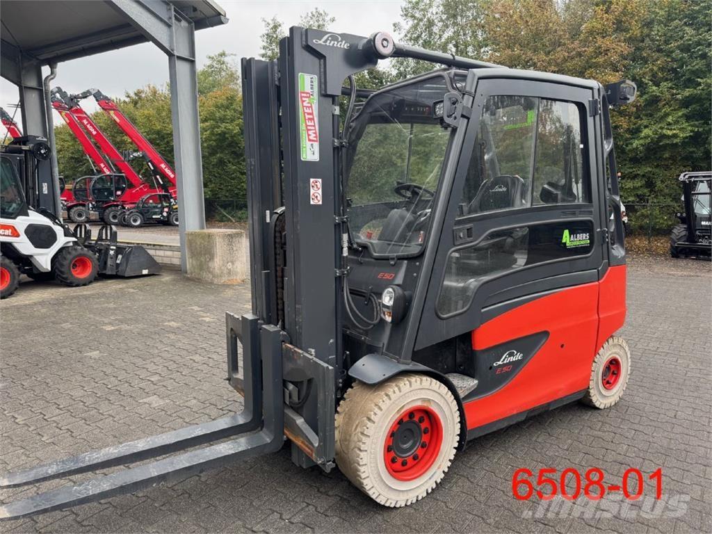 Linde E 50 HL 01 Elektrische heftrucks