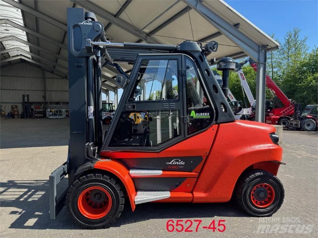 Linde H 80 D 03 / 900 Diesel heftrucks