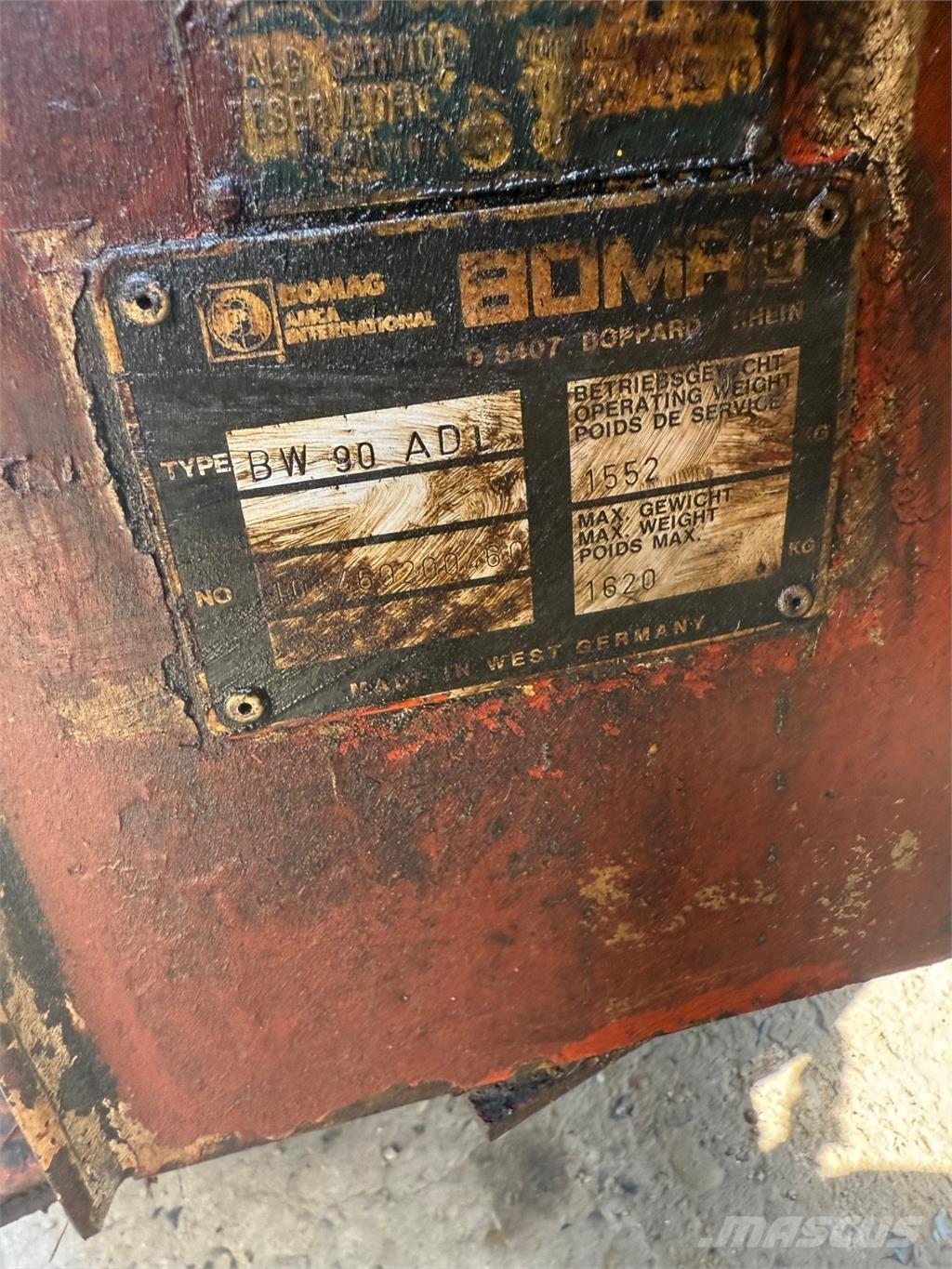 Bomag BW90 Tandemwalzen