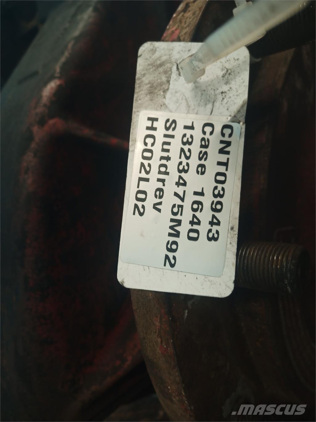 Case IH 1640 Zubehör Mähdrescher