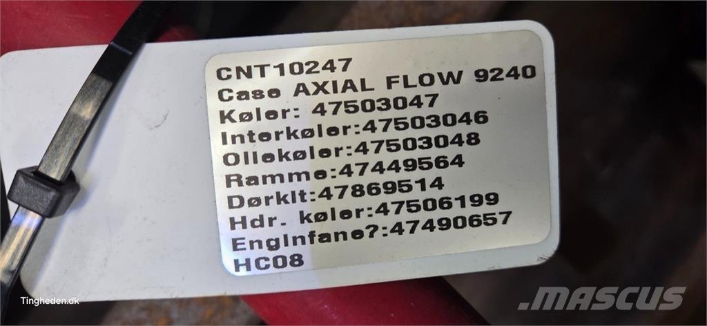 Case IH 9240 Radiatoren