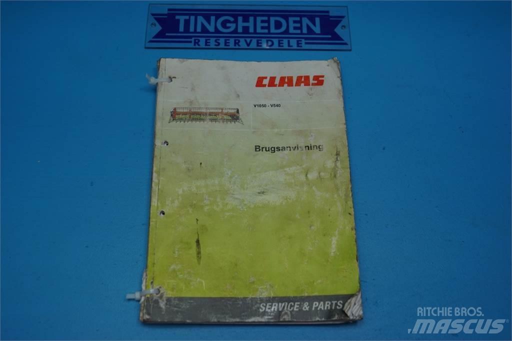 CLAAS V1050 Sonstige Landmaschinen