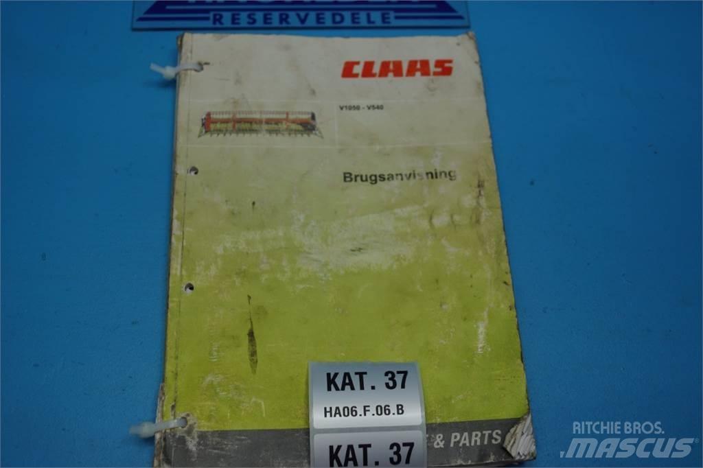 CLAAS V1050 Sonstige Landmaschinen