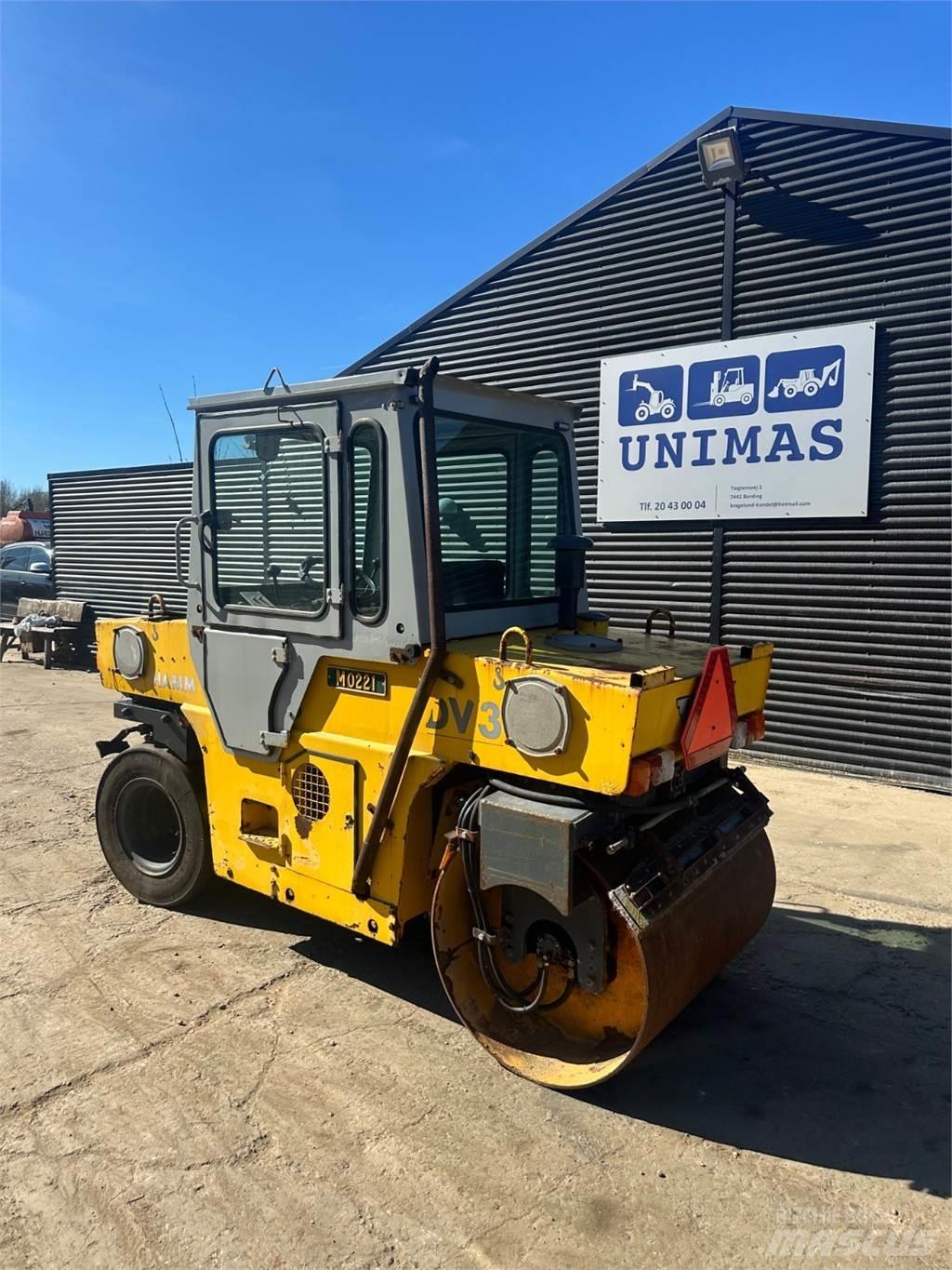 Hamm DW3 tromle Tandemwalzen