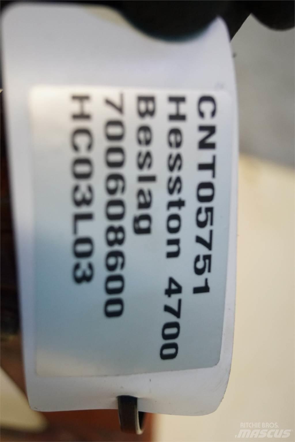 Hesston 4700 Sonstige Grünlandgeräte
