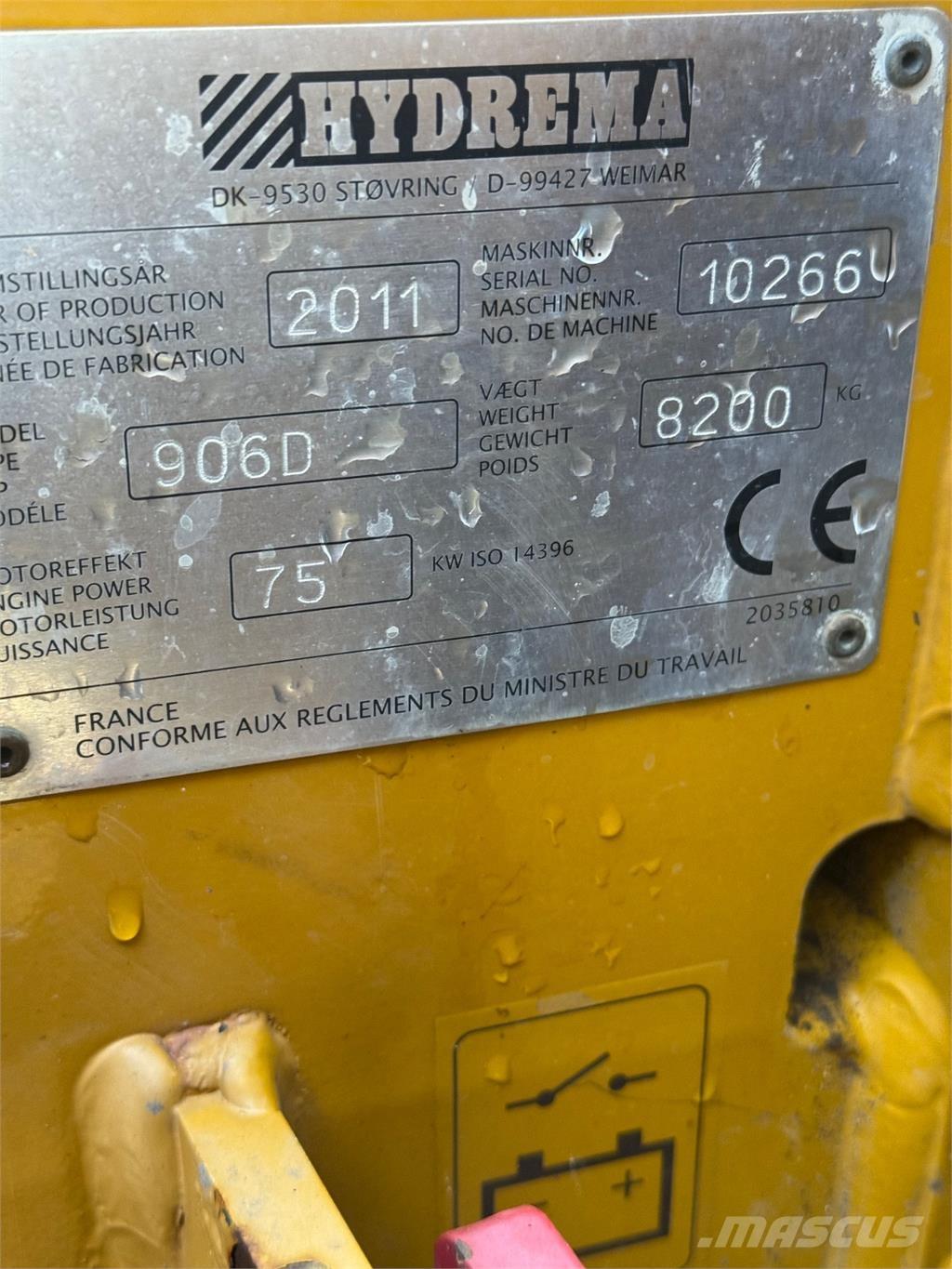 Hydrema 906D Baggerlader