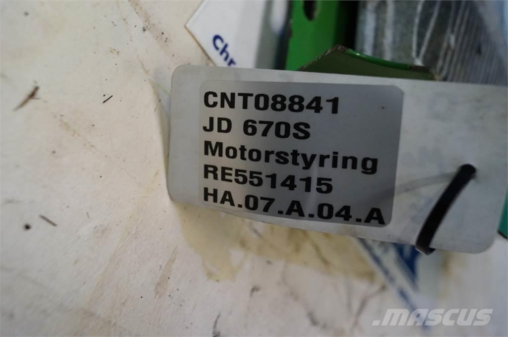 John Deere 670S Elektronik