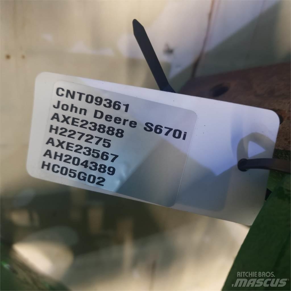 John Deere S670 Sonstige Landmaschinen