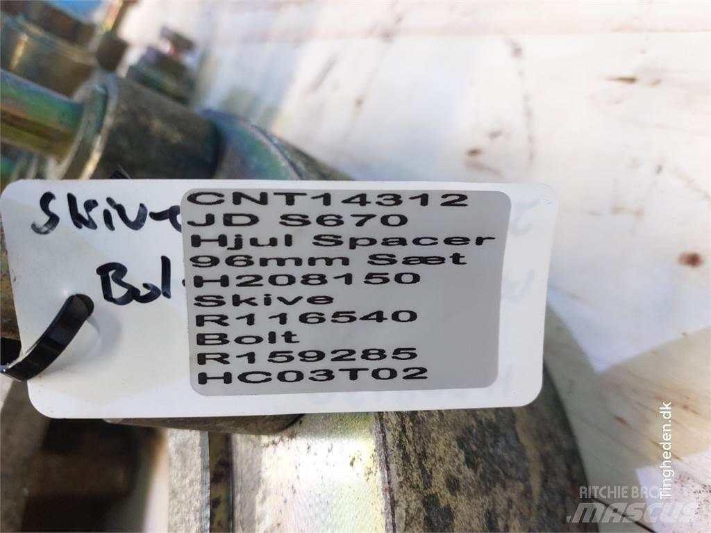 John Deere S670 Reifen